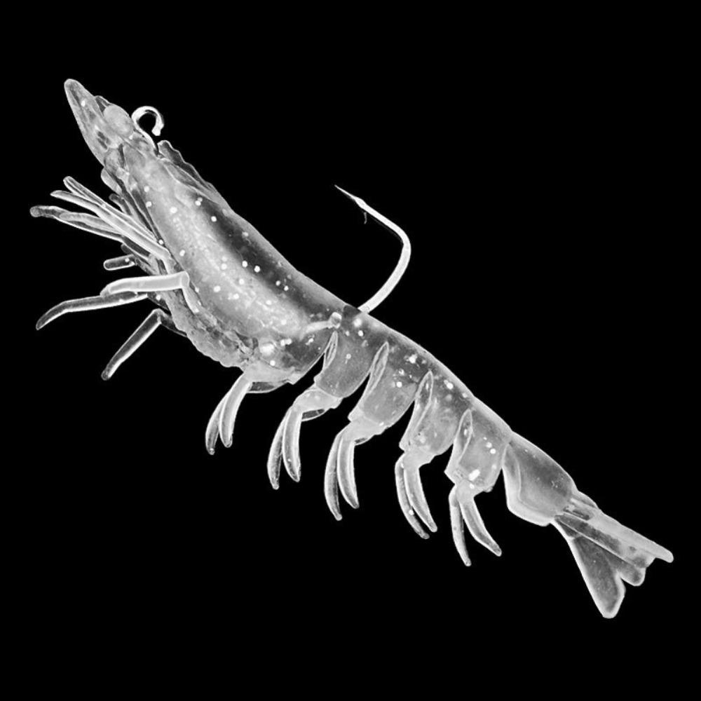 TOP 1pc Umpan Udang Portabel Kreatif Biomimetic Soft Hook Cacing Silikon