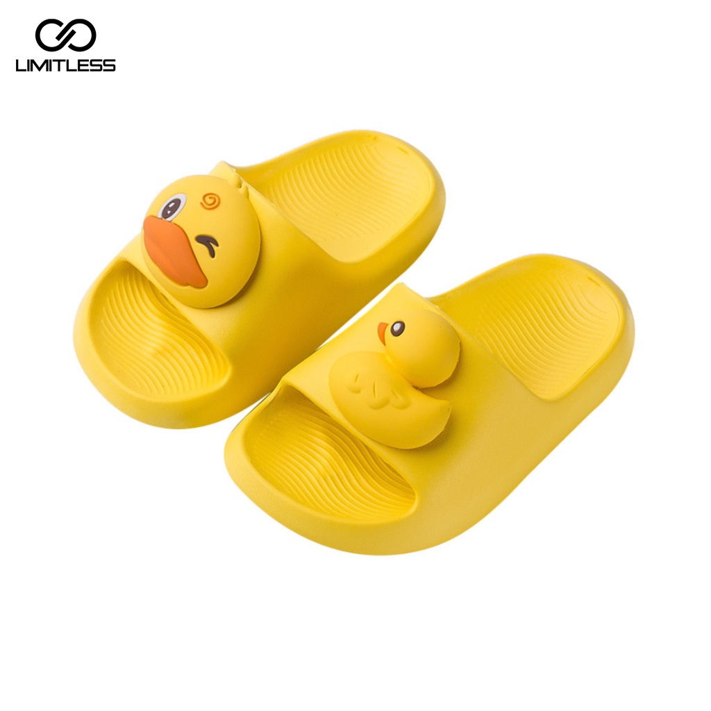 Sandal Slide Anak Gummy Trendy Kekinian Anti Slip Nyaman Sendal Slip On Kids Keren Indoor Outdoor Fashionable Terbaru