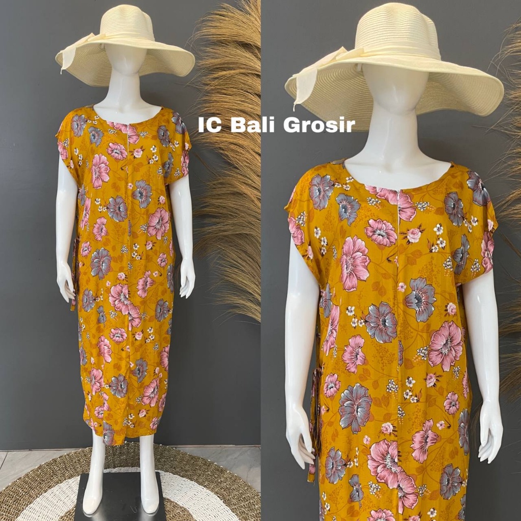 LONG DRESS CANTIKA 002 LDC002 DASTER IBU HAMIL DAN MENYUSUI DASTER RUMAHAN