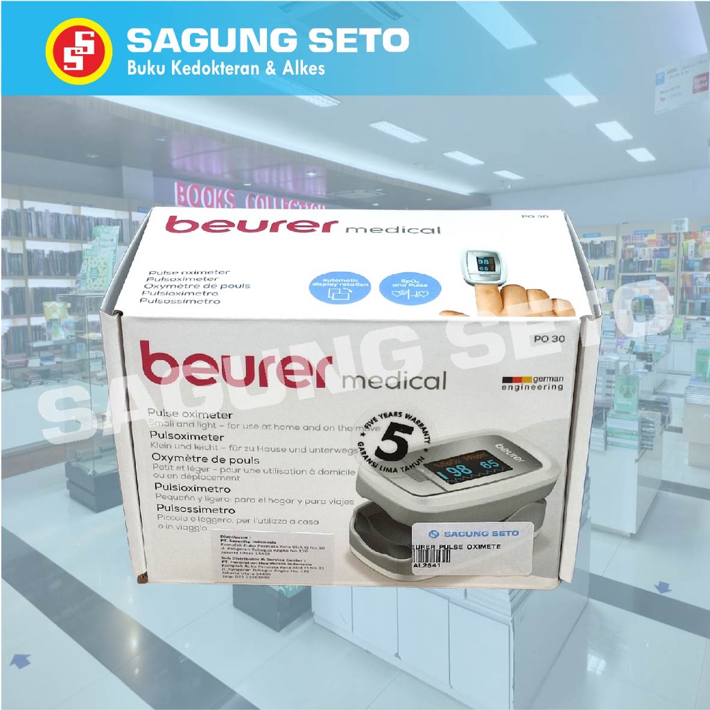 BEURER PULSE OXIMETER PO 30