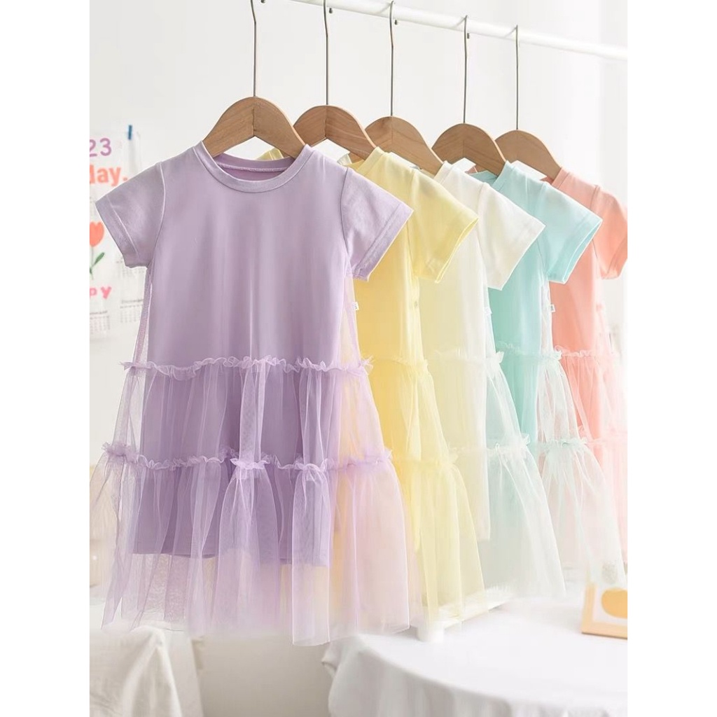 ZASKIA- Dress Iley Anak Perempuan / Dress Anak Perempuan 1-5tahun