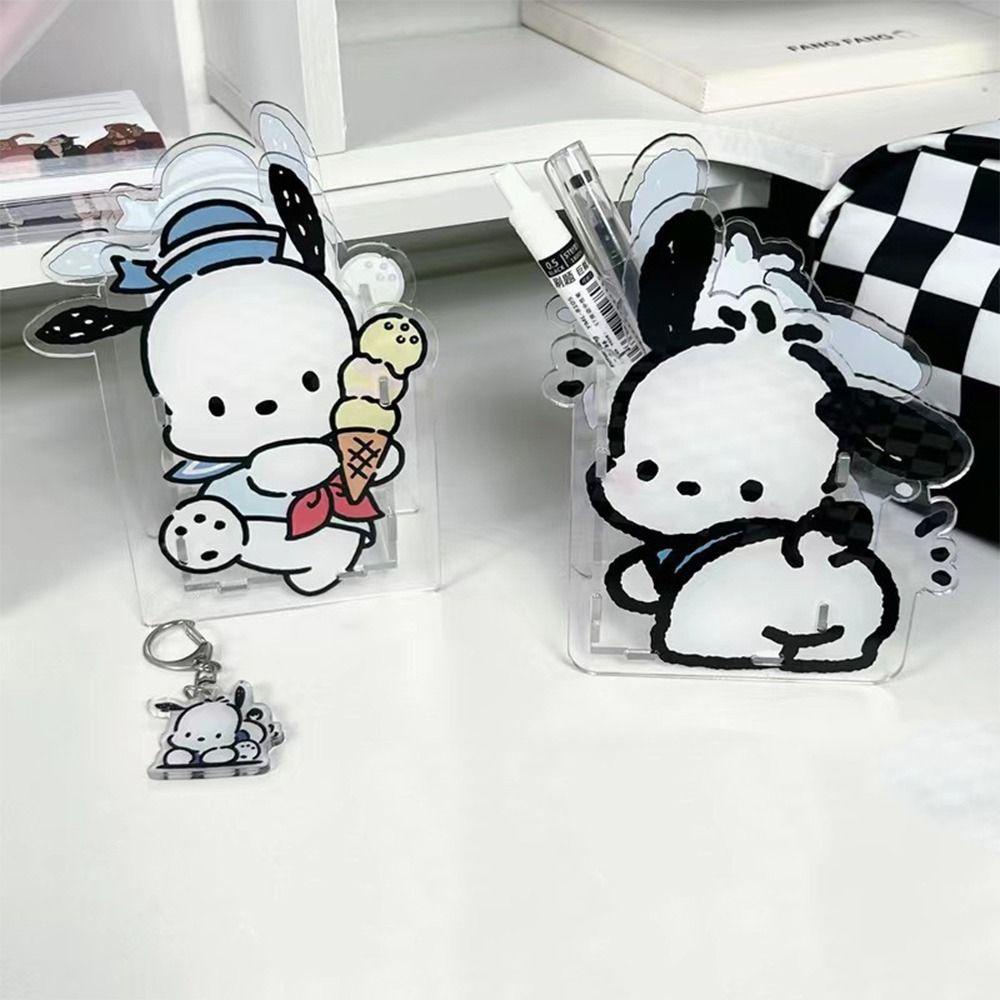 TOP Tempat Pulpen Perlengkapan Kantor Sekolah Alat Tulis Siswa Transparan Akrilik Storage Bucket