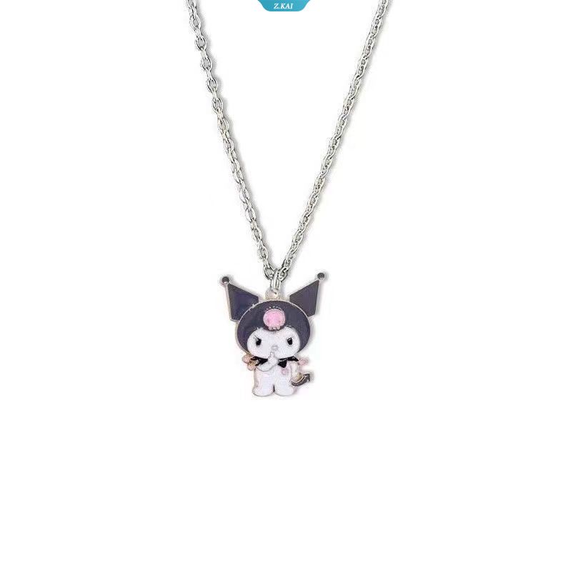 Kawaii Sanrio Kalung Perhiasan Kuromi My Melody Cinnamoroll Kecantikan Siswa Elegan Fashion Rantai Tulang Selangka Hadiah Anniversary [ZK]
