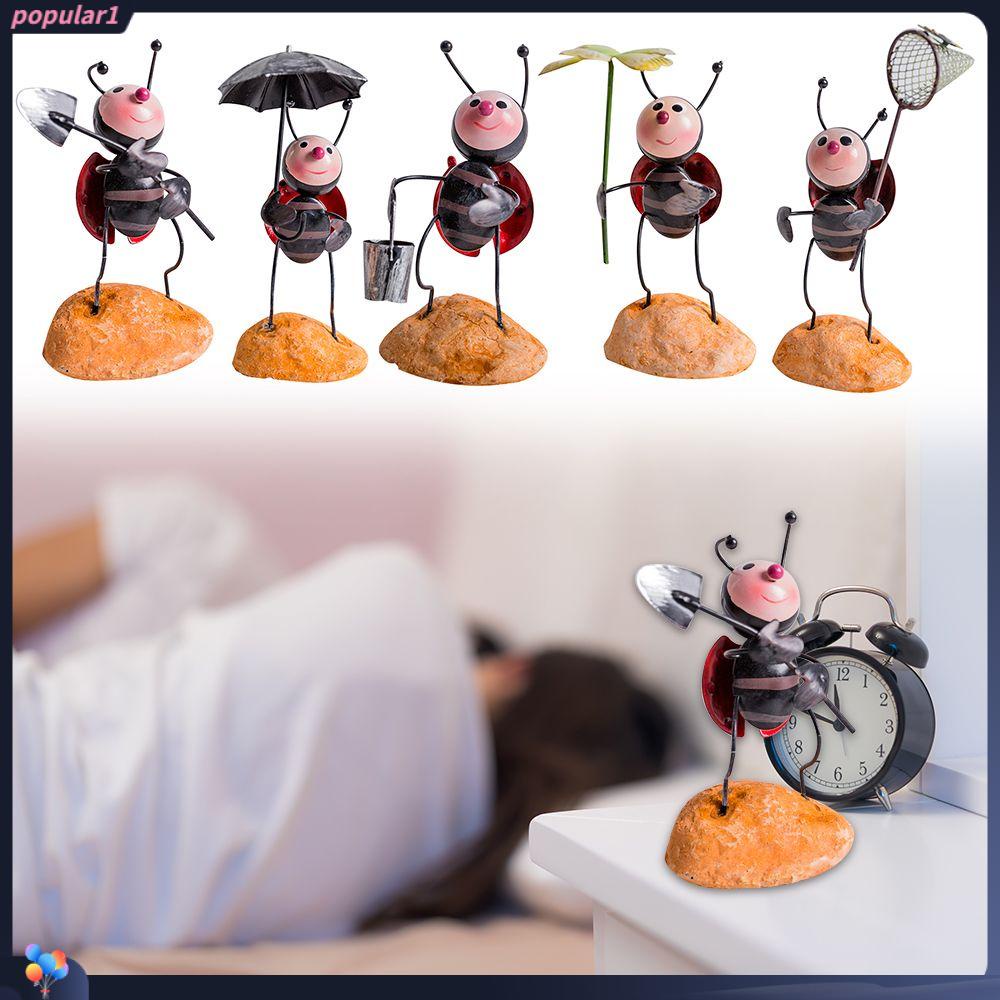 Populer Patung Patung Kepik Miniatur Aksesoris Art Decor Home Patung Modern