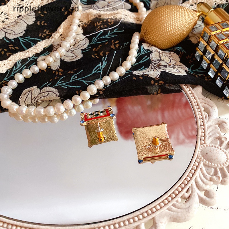 {rippleflower4.id} Bros Gajah Vintage Bros Hewan Pin Logam Pakaian Perhiasan Broche Aksesoris~