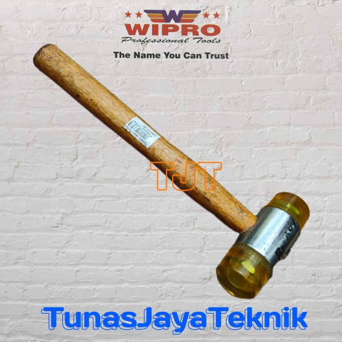 Palu plastik handle kayu Wipro