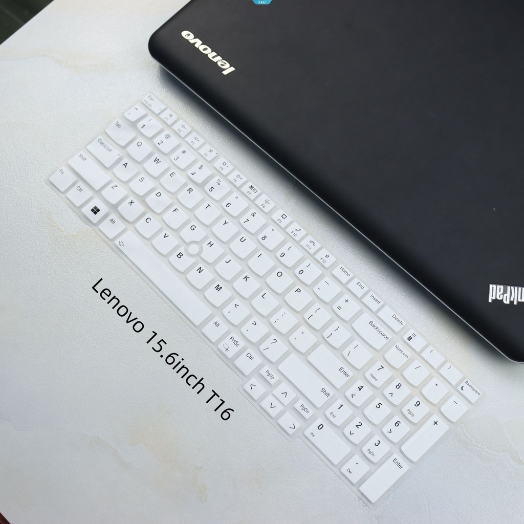 Pelindung Keyboard Komputer Tahan Air Ultra Tipis Untuk Lenovo 15.6inch T16 Full Coverage Keyboard Silicone Cover Film Tahan Debu [ZK]