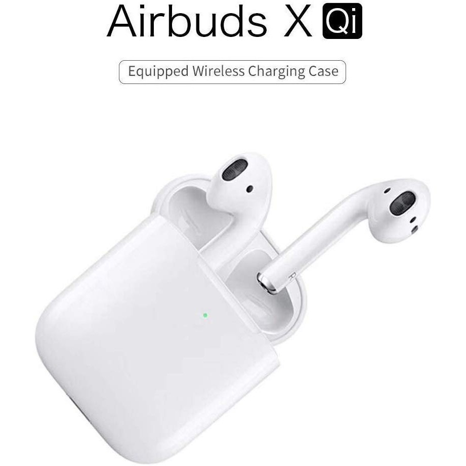 AKN88 - WIWU Airbuds X-Qi Mini TWS Bluetooth Stereo Earphone with Charging Box