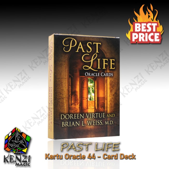 Oracle Past Life Kartu Oracle Cards 44 Cards Tarot