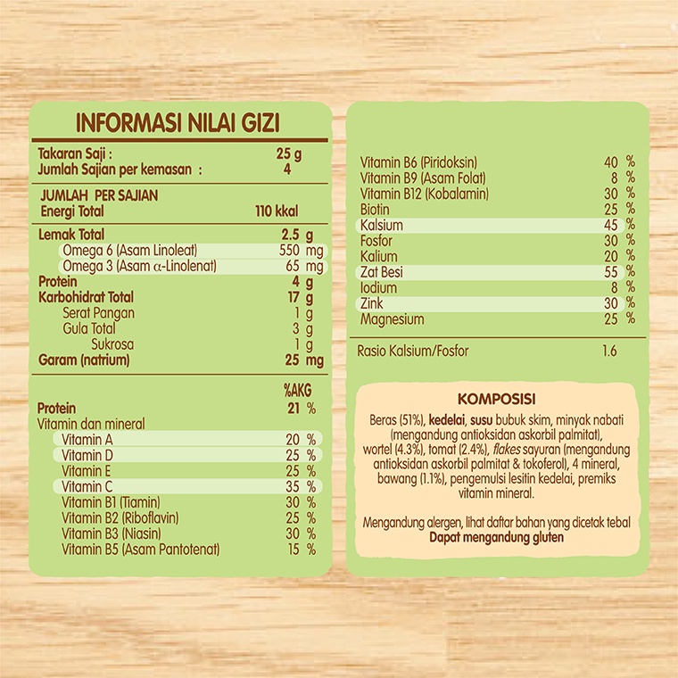 CERELAC HOMEMADESTYLE BUBUR TIM 8+ 100GR / BUBUR BAYI 8 BULAN