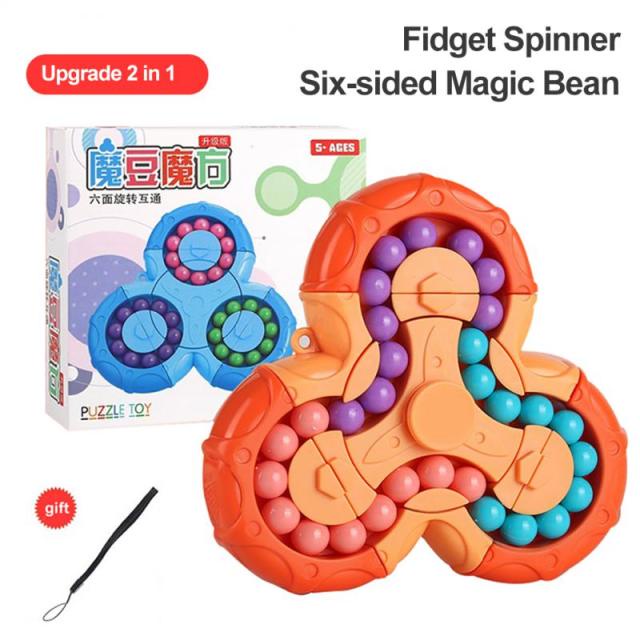 Mainan Sensorik Mainan Fidget Puzzle Berputar Spinner Sensorik Mainan Sensorik Autisme Untuk Dewasa Remaja Permainan Sekolah Stres Kecemasan Belajar Dekompresi Mainan