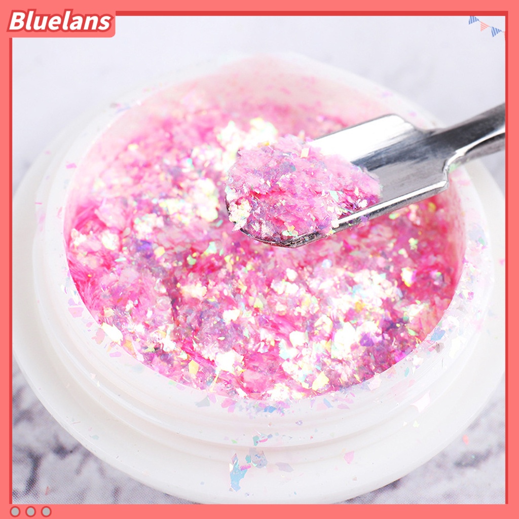 [BLM] Glitter Kuku Tekstur Halus Multi Guna Nair Art Fashion Nail Glitters Dekorasi Untuk Salon Kuku