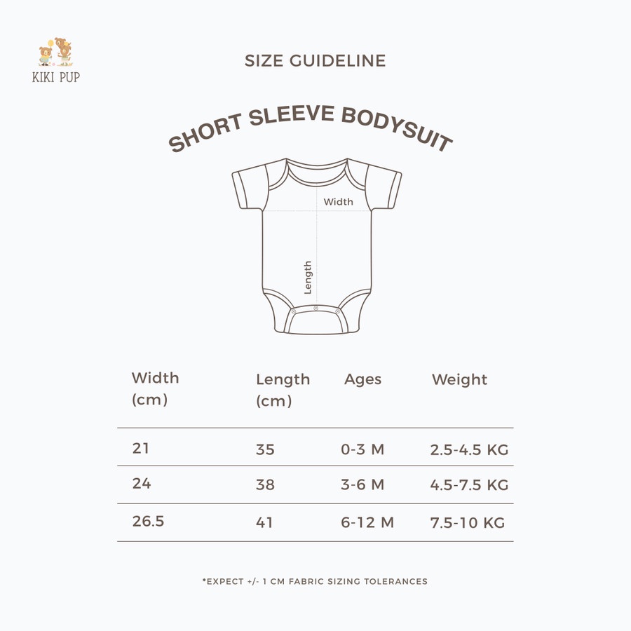 Kiki Pup - Short Sleeve Bodysuit | Jumper Bayi