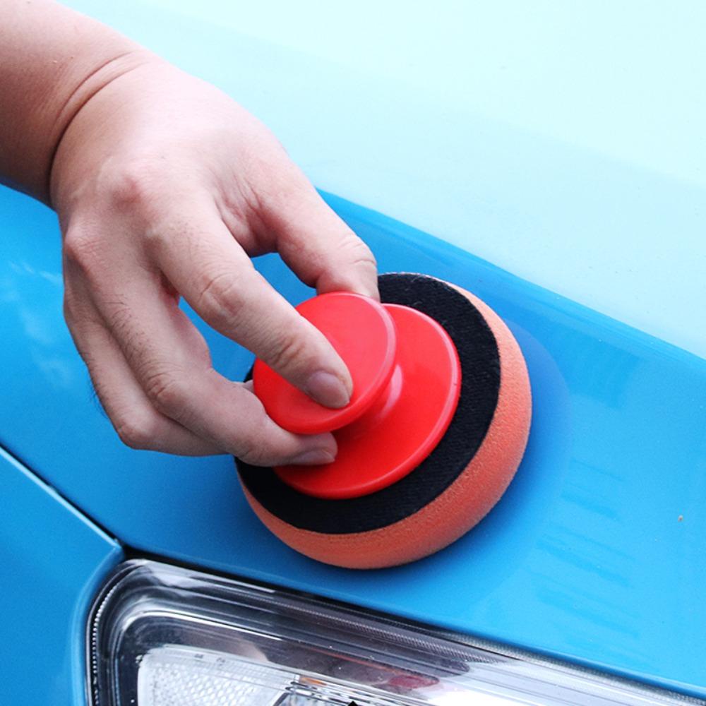 Populer Car Wax Wash Polish Pad Aksesoris Mobil Auto Polisher Spons