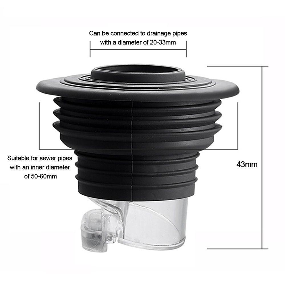 POPULAR Populer Floor Drain Kitchen Colander Sewer Stopper Shower Drainer Seal Colokan Pipa Air