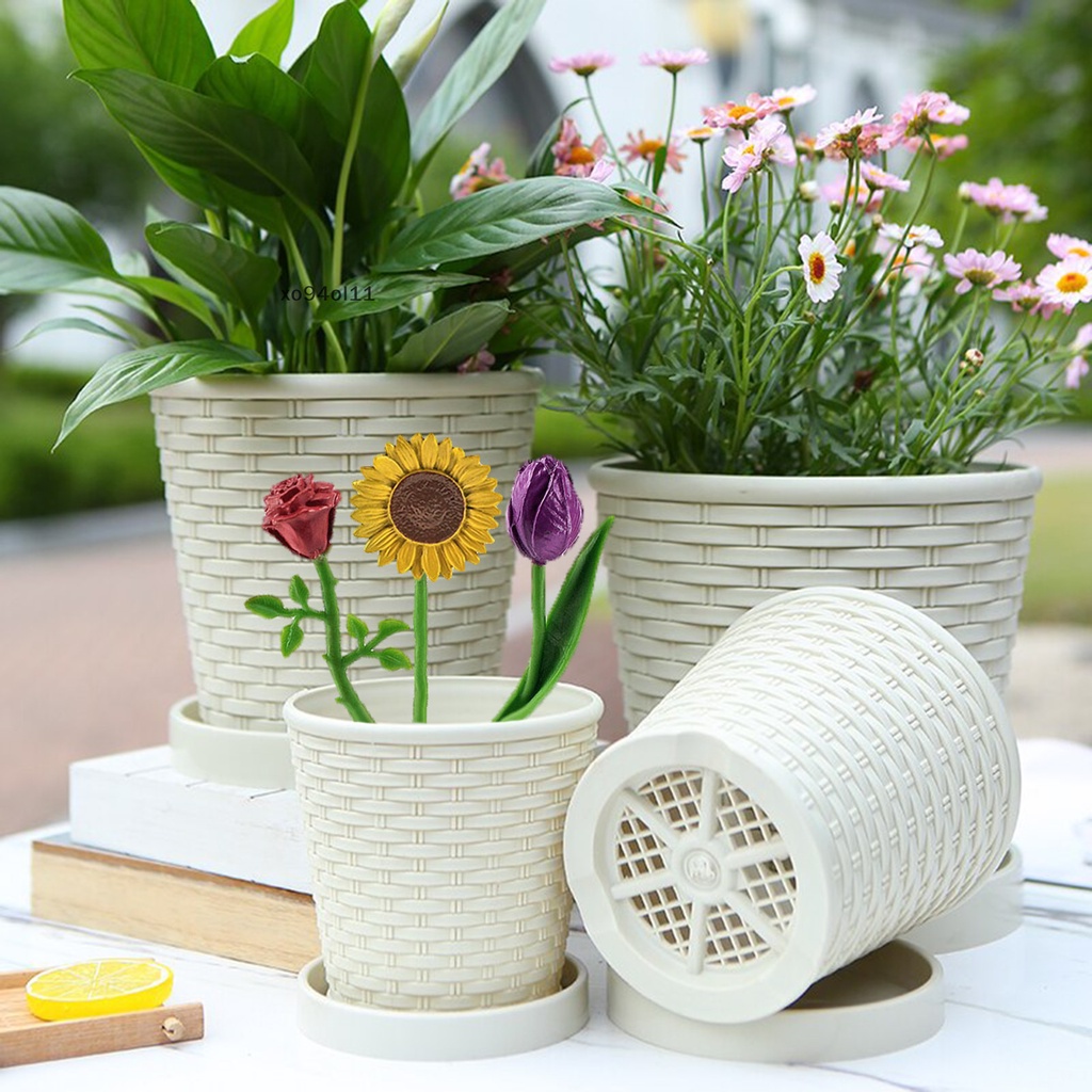 Xo 8Pcs Simulasi Mini Flower Ornament Ornamen Bunga Buatan Mini OL