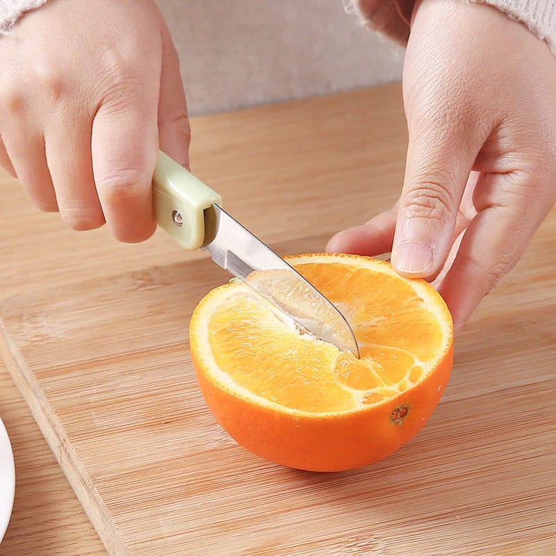 PISAU LIPAT KUPAS BUAH STAINLESS | PISAU DAPUR SAYUR LIPAT | PISAU PENGUPAS PEMOTONG BUAH | TRAVEL PEELER