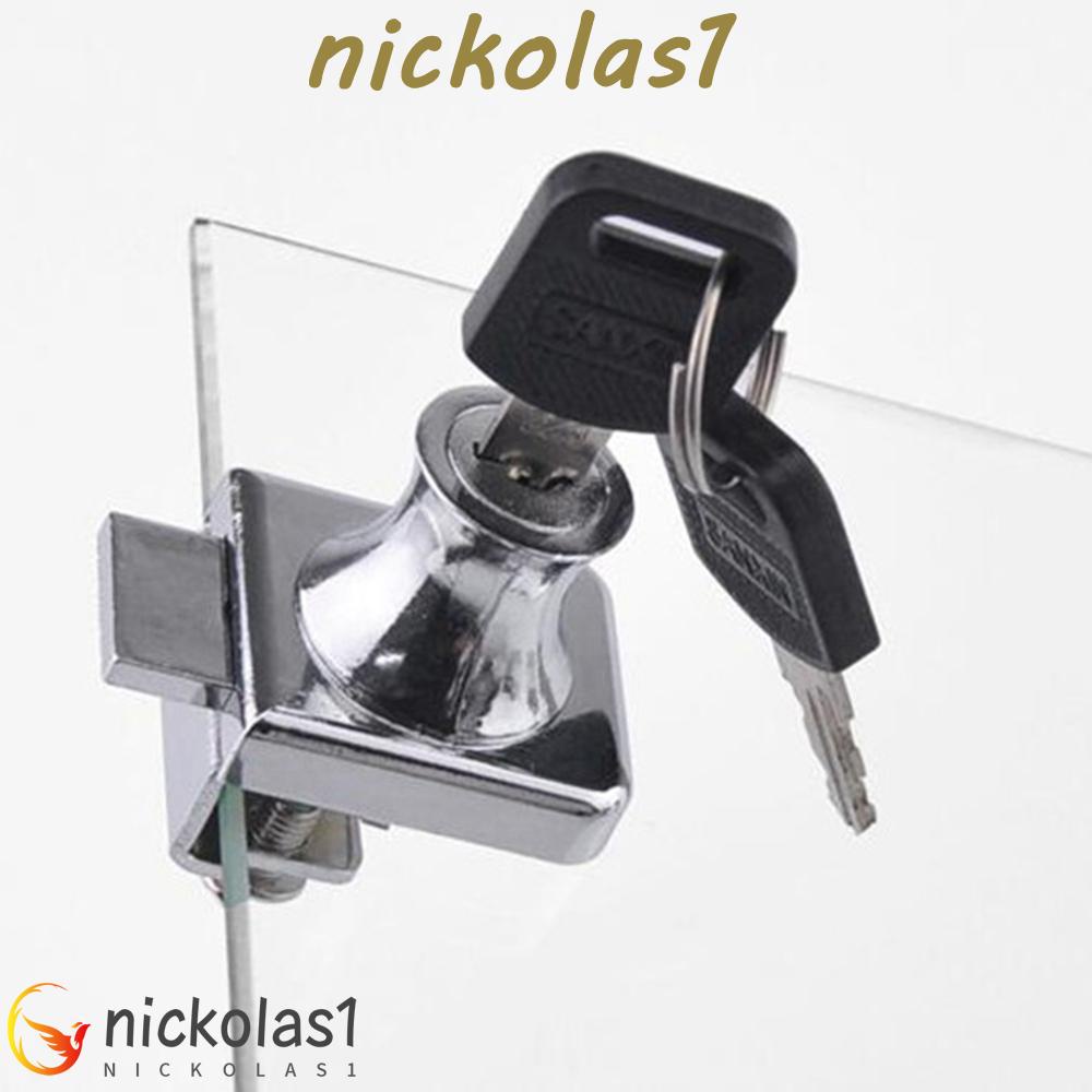 Nickolas1 Kunci Kaca Single Double Lock Cylinder Sliding Furniture Hardware