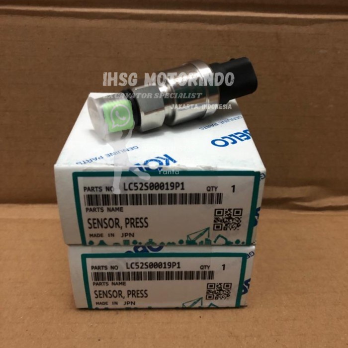 LC52S00019P1 LSP Low Pressure Sensor SK200-8 Kobelco 3MPa Genuine