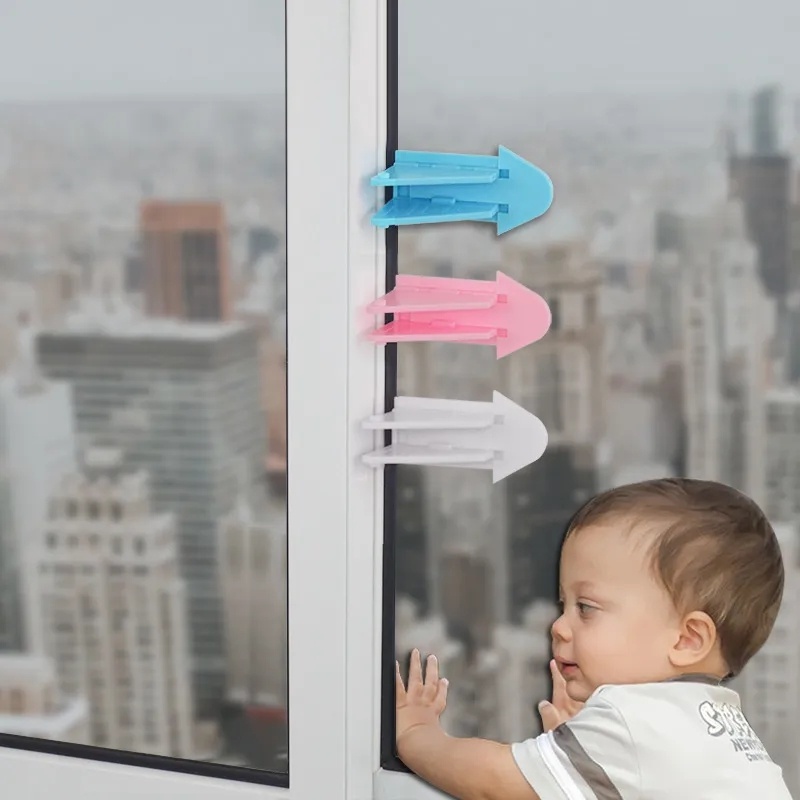 Pengaman Anak Pengaman Penahan Jendela/Produk Perawatan Keamanan Bayi/Kids Baby Safety Sliding Door Window Wardrobe Locks