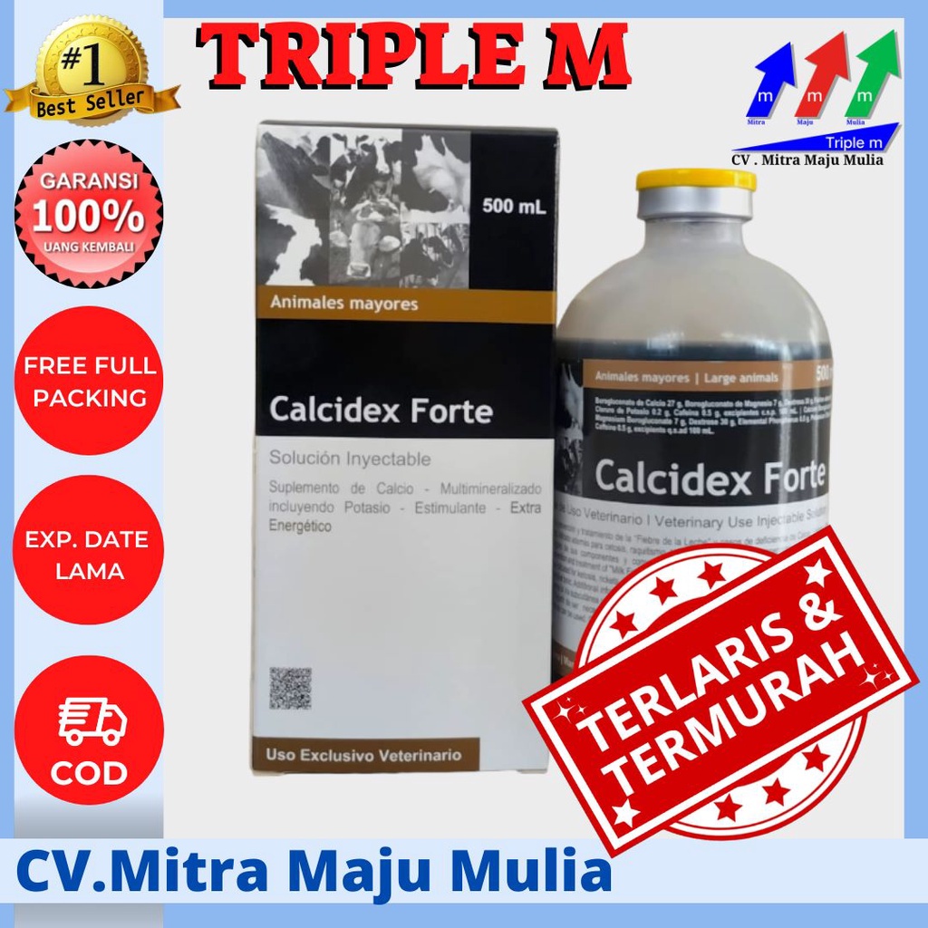 CALCIDEX FORTE 500 ML AGROVET