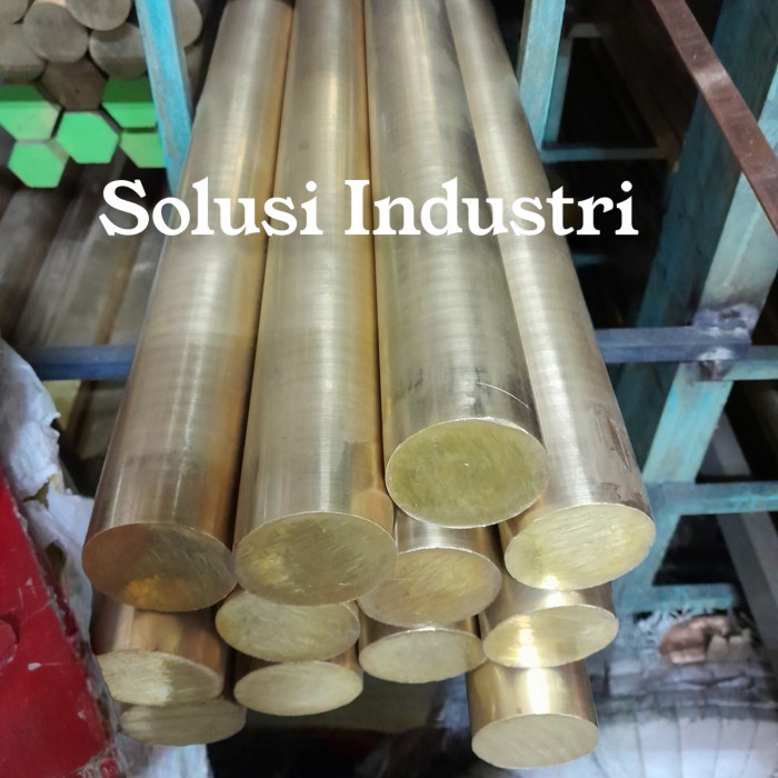 As kuningan 4mm x 1000mm