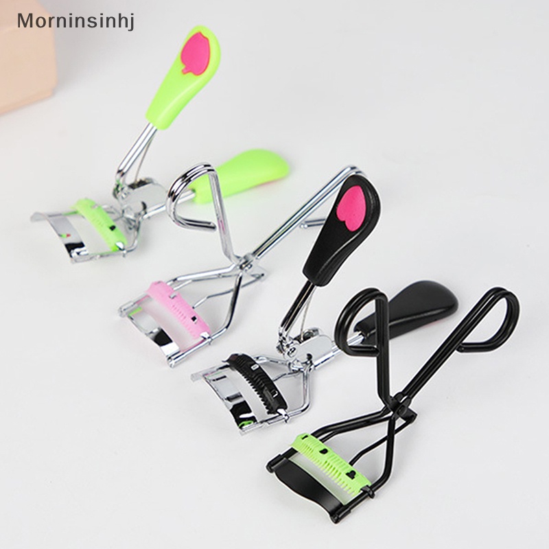 Mornin 1PCS Lady Profesional Penjepit Bulu Mata Dengan Sisir Tweezer Curling Clip id