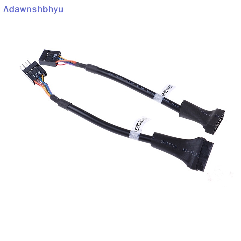 Header motherboard Adhyu usb 3.0 20pin Ke usb 2.0 9pin adapter converter Kabel ID