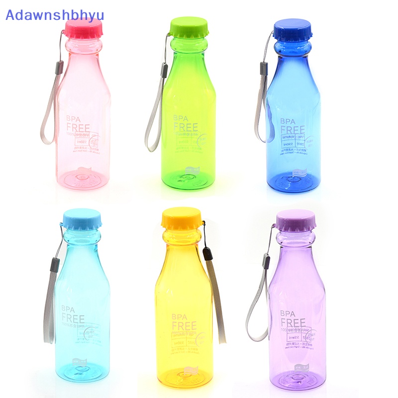 Adhyu Botol Air Minum Portabel bpa free 500ml Ketel Plastik Anti Bocor Untuk travel ID