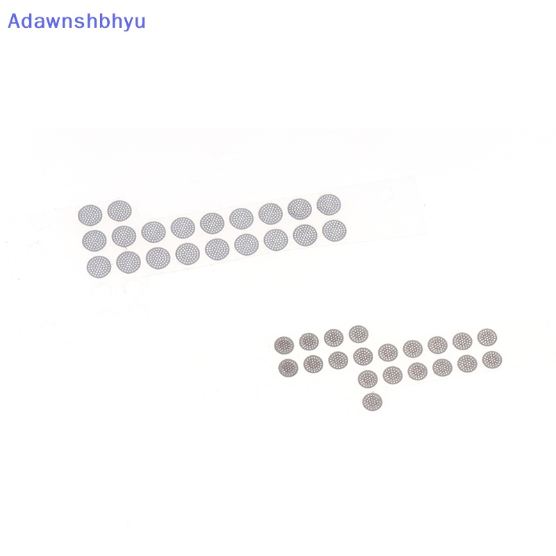 Adhyu 20Pcs In-ear Earphone Filter Dust Net Earbuds Jaring Baja Tahan Debu Dengan Lem 4.0-5.0mm ID