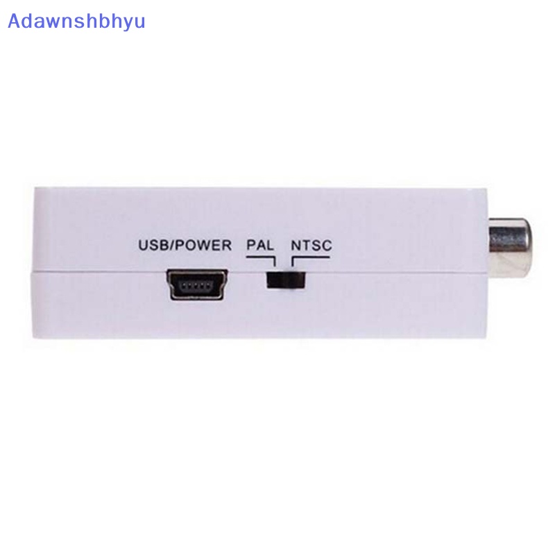 Adhyu Kabel Converter Adapter HDMI To RCA AV CVBS 3RCA 1080P Composite Video Audio ID