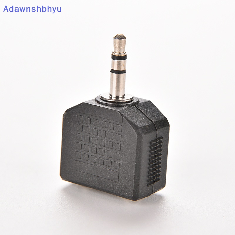 Adhyu Adaptor Audio 3.5mm Stereo Y Splitter - Colokan Male 1per8&quot; Ke 2jack Dual Female ID