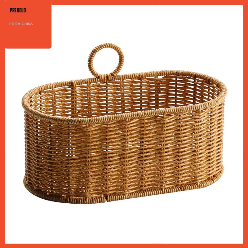 [Predolo] Hand Basket Simple Farmhouse Decor Keranjang Gantung Hiasan Dinding