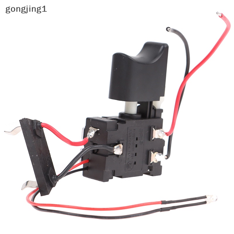 Ggg Bor Listrik Tahan Debu Kontrol Kecepatan Push Button Trigger Switch DC12V ID