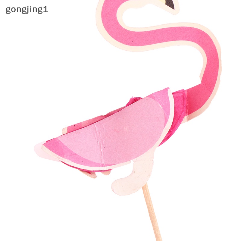 Ggg 25Pcs /Set Flamingo Cake Cupcake Topper Dekorasi Kue Ulang Tahun Pesta Pernikahan ID