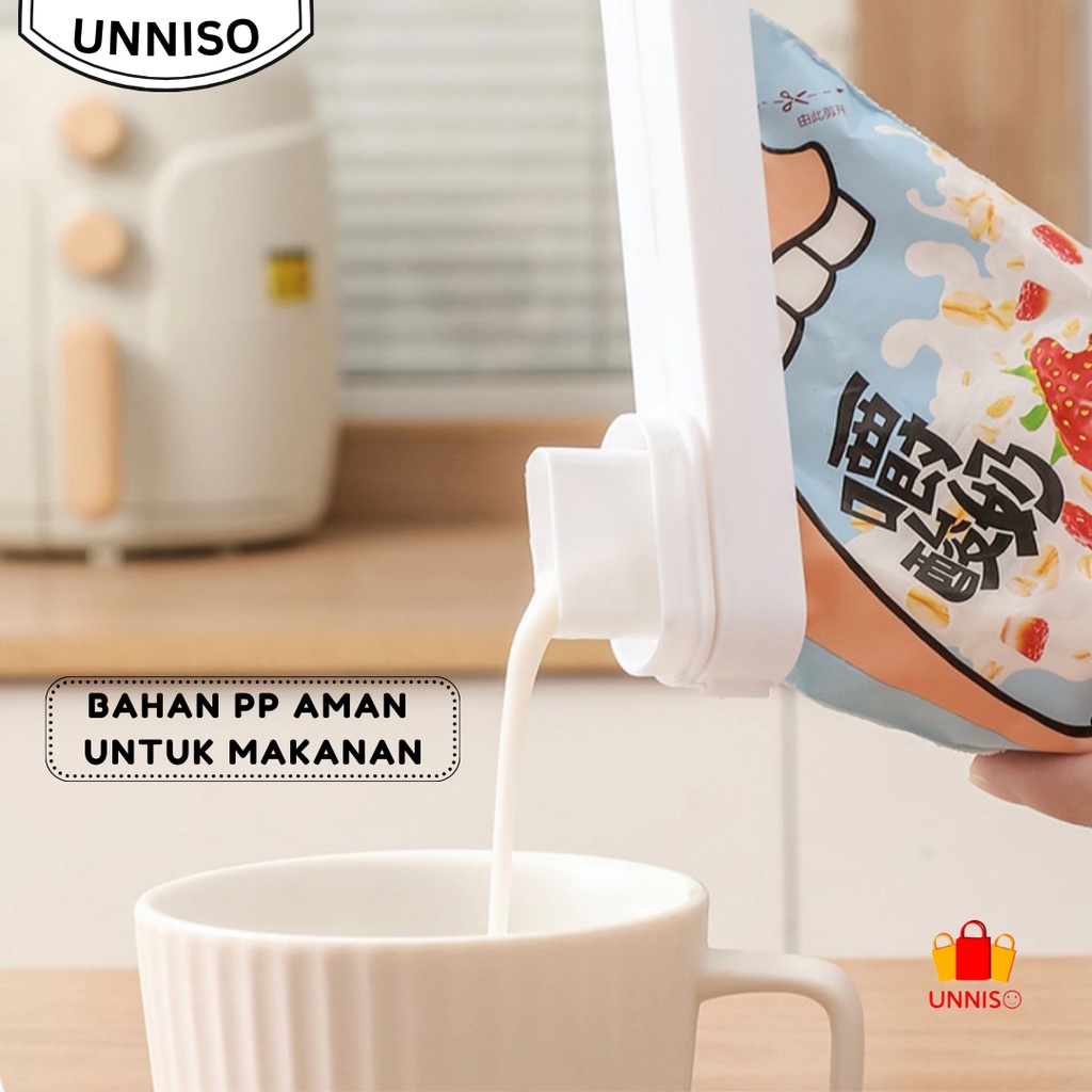 UNNISO - Klip Penjepit Plastik Nozzle Kemasan Makanan Ringan