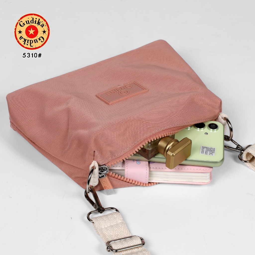 Bag GUDIKA 5310 - Tas Wanita Waterproof OOTD Harian Korea Style - Tas Selempang Anti Air Kekinian Import Original Terbaru - sling bag - shoulder bag - tas bahu - tas kulit - tas batam - tas pesta kondangan - tas jinjing