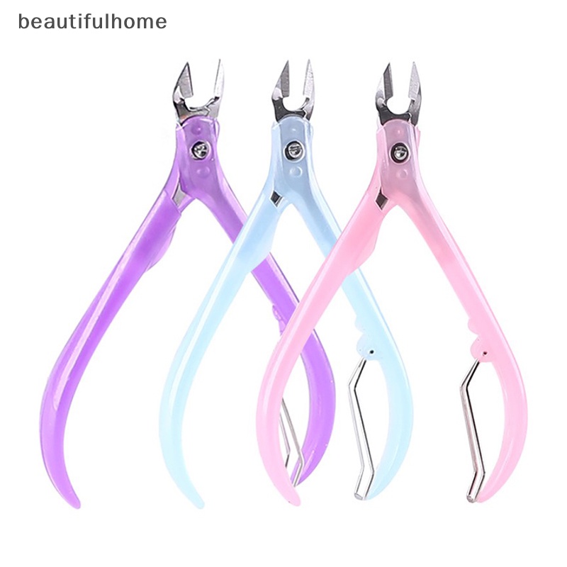 {beautifulhome} Handle Kuku Kuku Kaki Kuku Kuku Ke Dalam Kuku Art Kutikula Nipper Manicure Scissor Tool Pedicure.