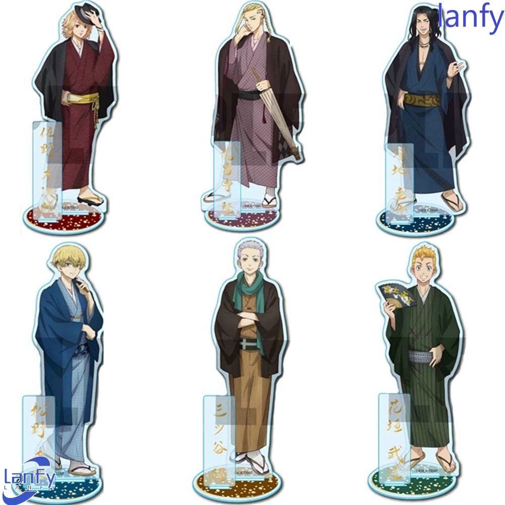 Lanfy Tokyo Revengers Standing Desktop Hias Model Angka Piring Desk Decor Model Props Model Plate Standing Plate Tokyo Revengers Karakter