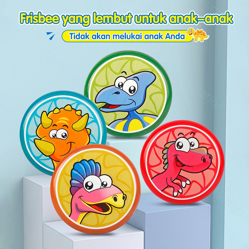 Mumystation Mainan Edukasi Anak Soft Boomerang Anak Flying Disk Game Outdoor