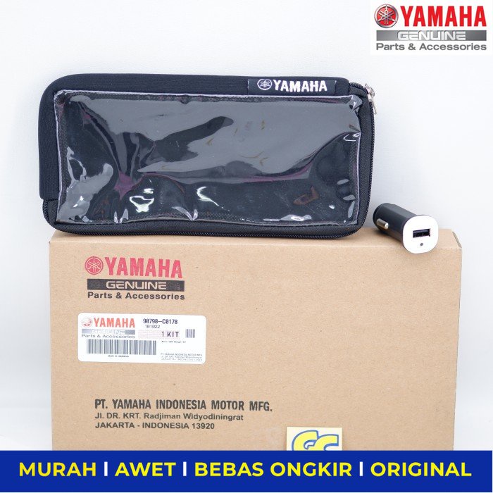 Yamaha Aerox Usb Charger Kit Original - Sparepart Sperpart Spare Part Motor Yamaha Aerox Fazzio Fila