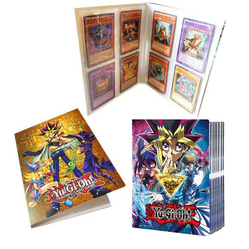 Album Pengikat Holder Kartu Kapasitas Yu Gi Oh 20halaman Yu-Gi-Oh! Board Game Book Sleeve/Kaos Game Lengan Pendek/Kaos Game Lengan Pendek