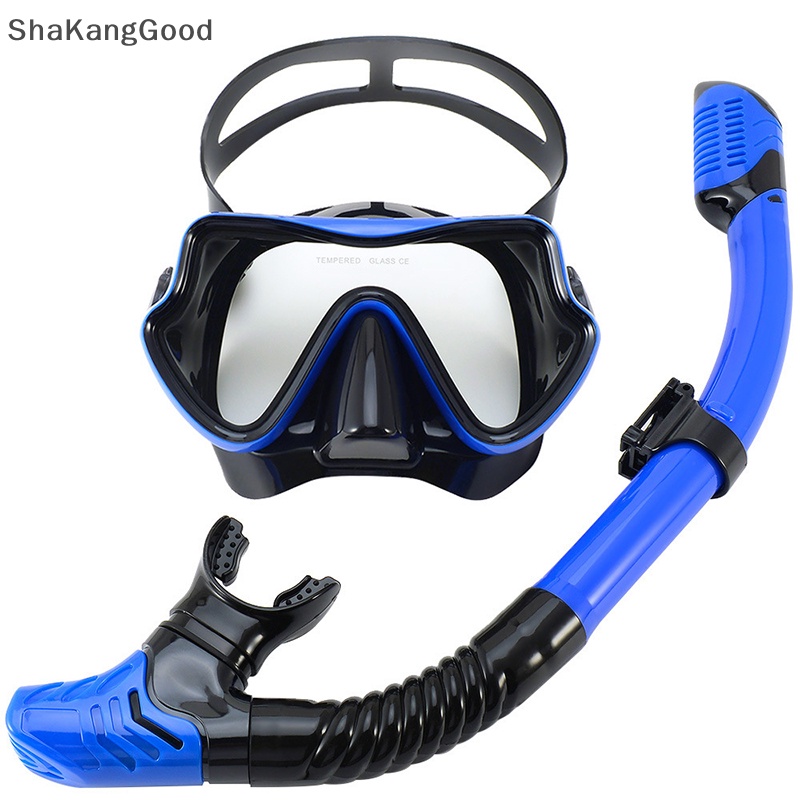 Skid diving snorkel Profesional Scuba diving Masker snorkeling Set Dewasa Rok Silikon snorkeling diving Goggles SKK