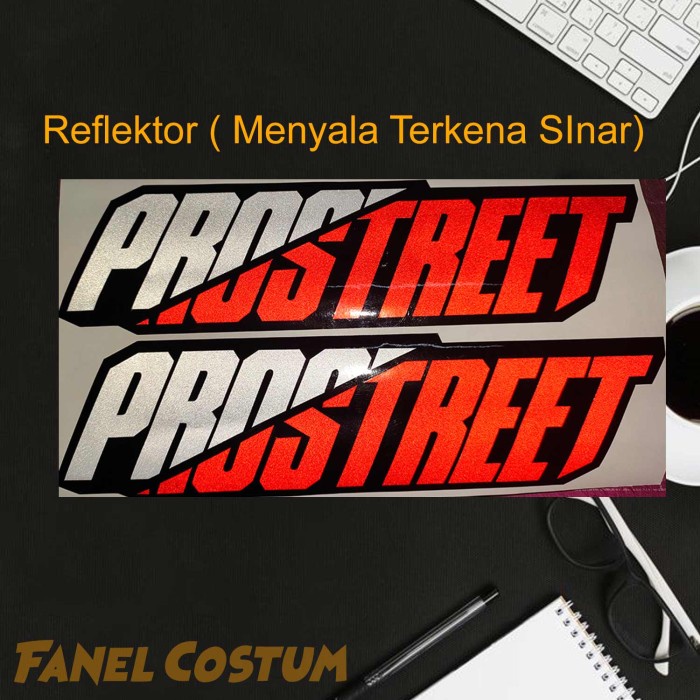 

[PS] STIKER PRO STREET PROSTREET CUTTING STICKER oracal MOTOR MOBIL - 20cm