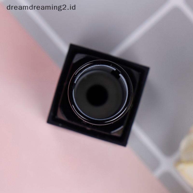 (drea) Wadah Kosmetik Kosong Tabung Bibir Dengan Tabung Bibir hollow Hitam DIY//