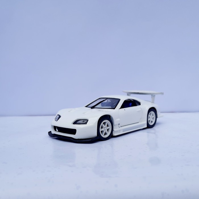 Diecast Saico Toyota Supra GT500 1:32 Loose A Miniatur Mainan Pajangan