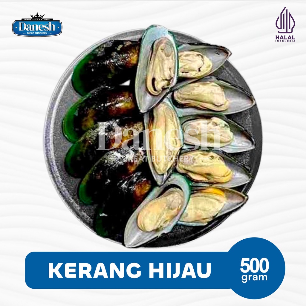 Kerang Hijau 500gr Fresh Frozen Food