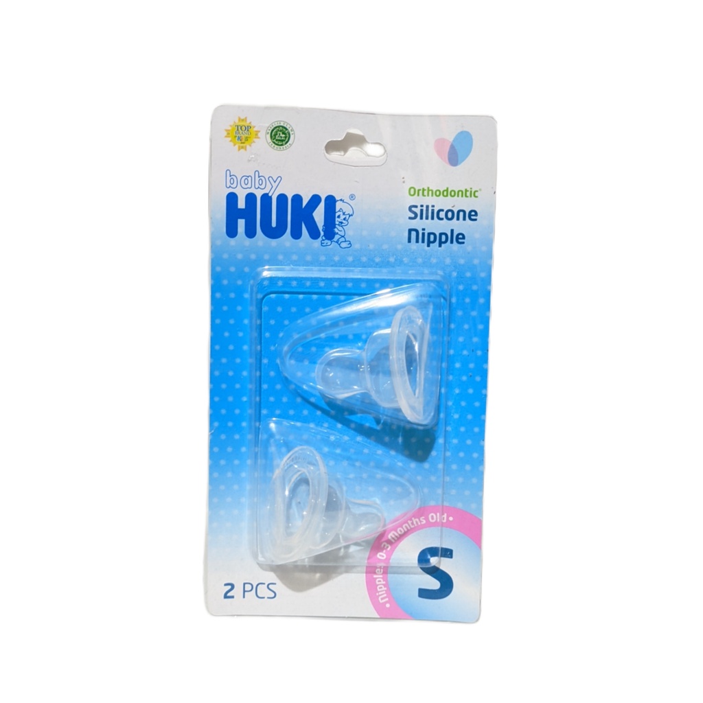 Huki Dot Orthodontic (Gepeng) Blister isi 2 S/M/L