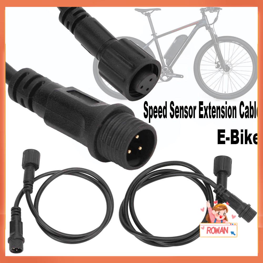 R-FLOWER Kabel Ekstensi Sensor Kecepatan Awet Dimodifikasi Aksesoris 3pin Waterproof Plug Mid Drive Motor