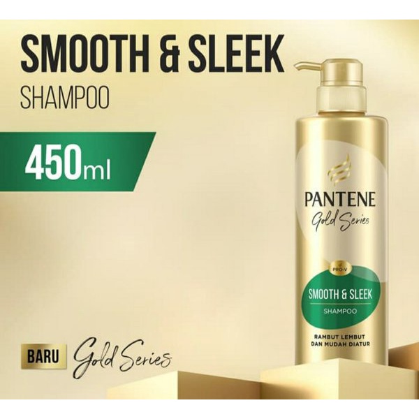 ★ BB ★ Pantene Pro-V Gold Series Smooth &amp; Sleek Shampoo 450 ml